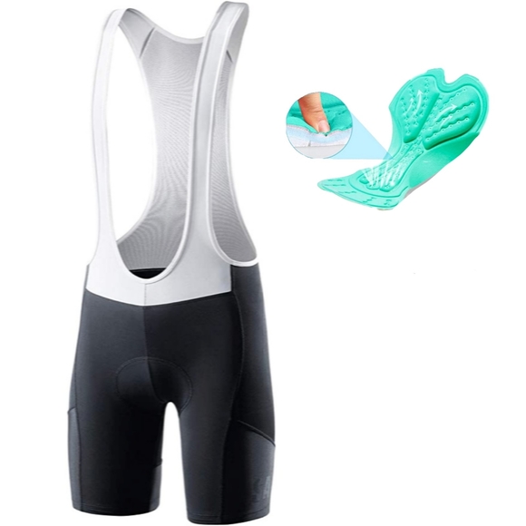 Santic Cycling 2XL Bib Shorts 4D Padded Breathable Bicycle Mountain Road Bibs - Picture 1 of 7
